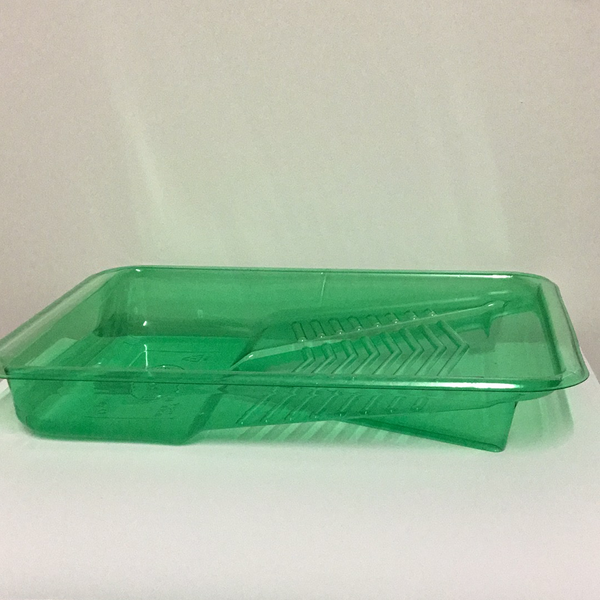 Dynamic 9 1/2" Enviro Green Plastic Tray