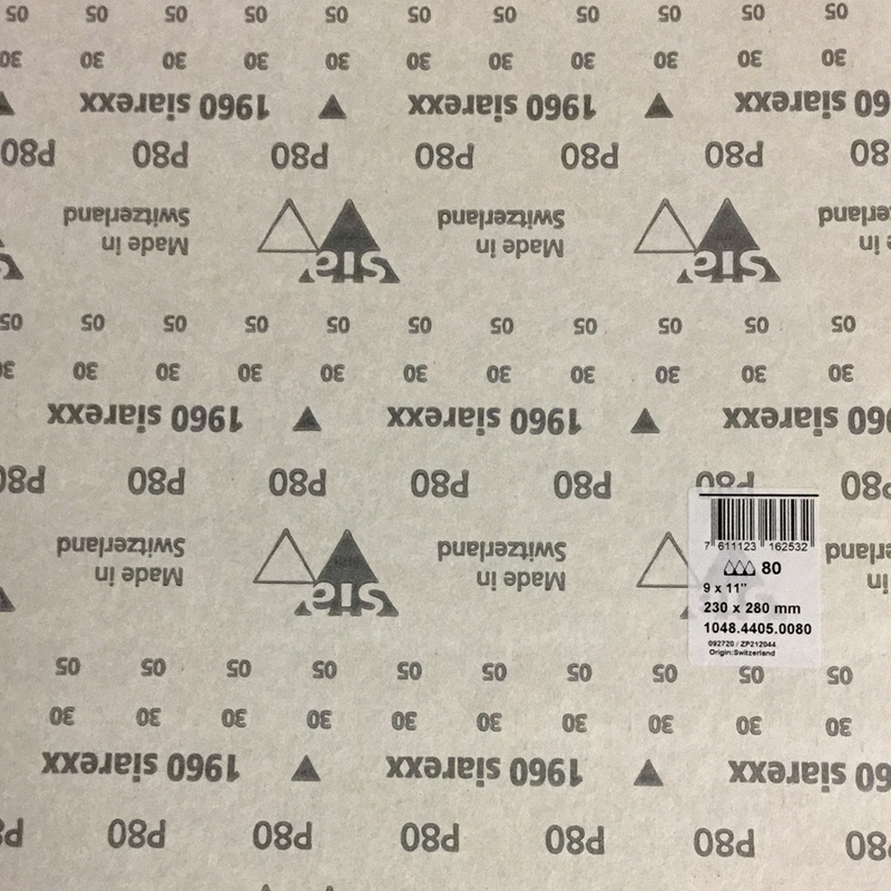 Siarexx Sandpaper 80 grit Single Sheet