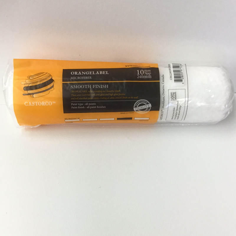 Castorco Orange Label Microfibre Roller 10mm