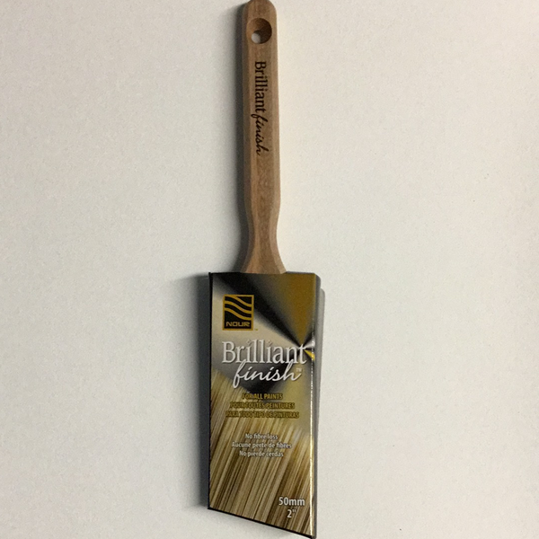 Brilliant Finish Poly Angled Brush 50mm