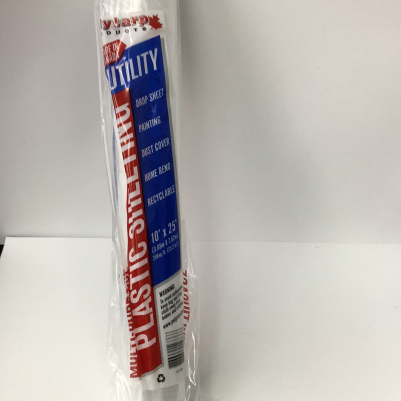 Multi Purpose Plastic Roll 10'x25'