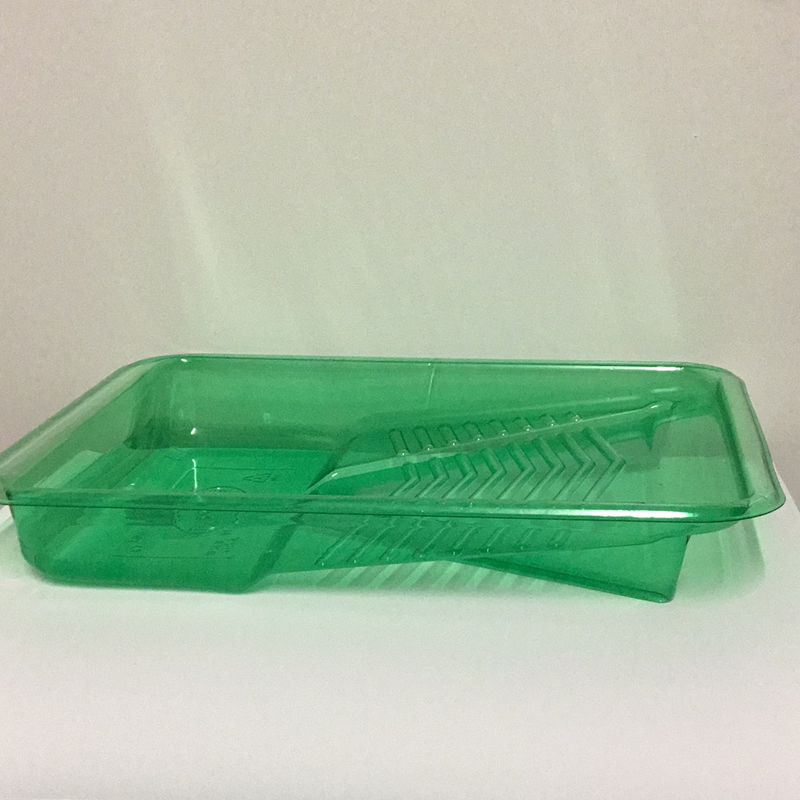 Dynamic 9 1/2" Enviro Green Plastic Tray