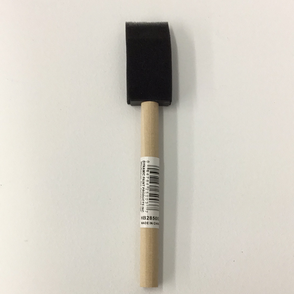 Foam Brush 1"