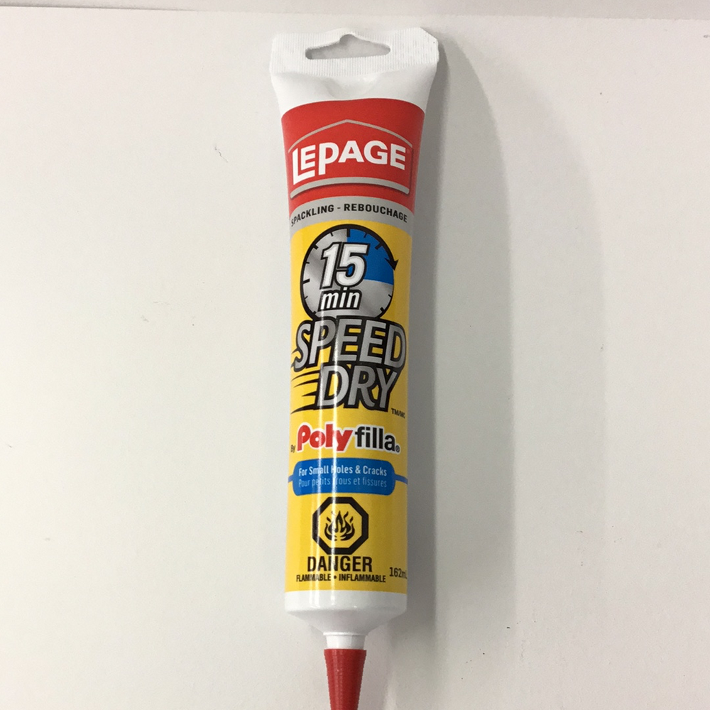 Gap Filler LePage Polyfilla Trim And Baseboard Filler - 12 Pack, 162 Ml ...