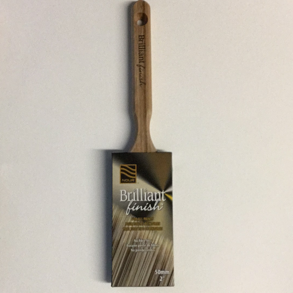 Brilliant Finish Poly Straight Brush 50mm
