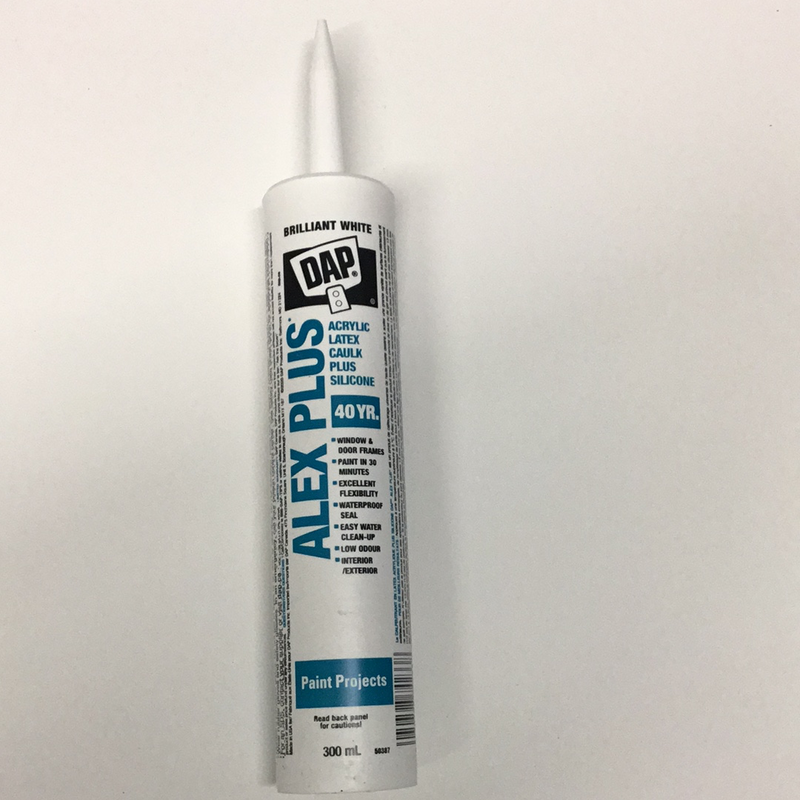 Alex Plus Latex Caulk White 300ml