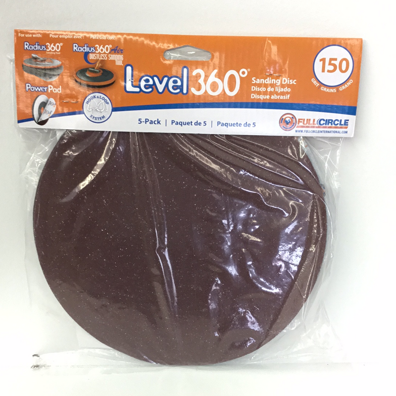 Level 360 Sanding Disc 150 Grit 5pk