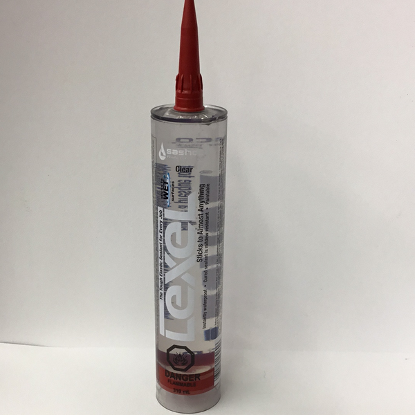 Sashco Lexel Clear Sealant 300ml